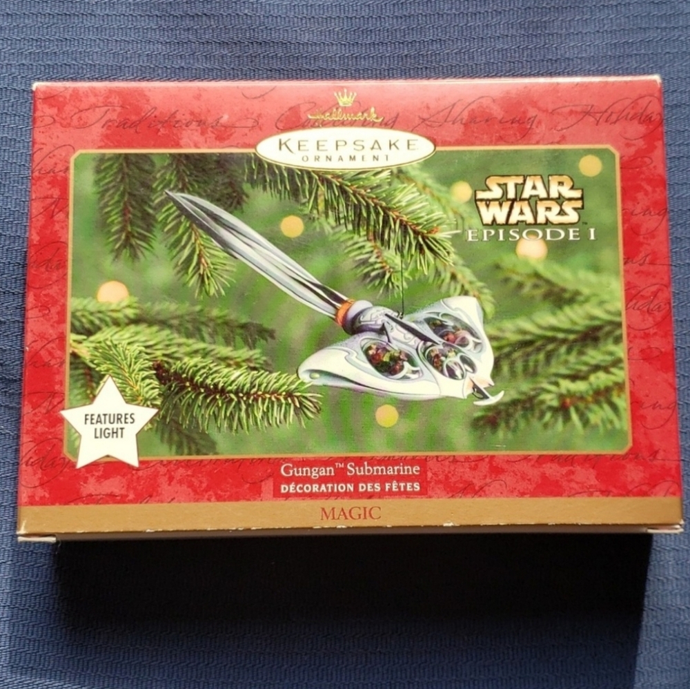 Star Wars Episode 1 Gungan Submarine Hallmark Ornament
